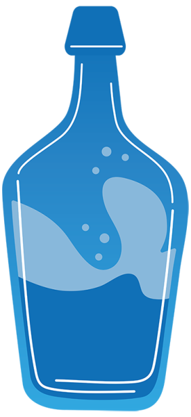 Illustration Flasche